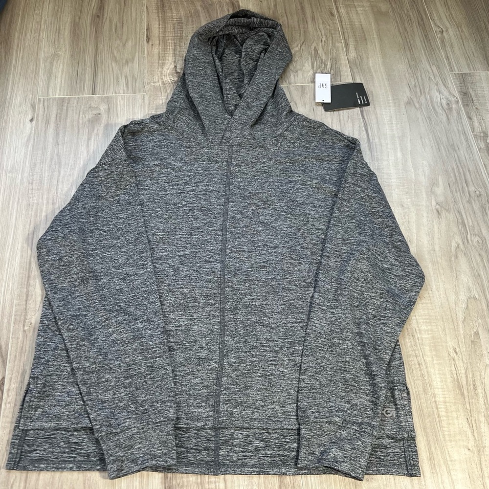 GAP Gray Sweater with Hood - Picture 2 of 9
